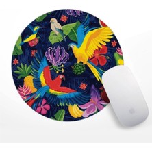 Hediye Labs Papağan Desenli Mouse Pad