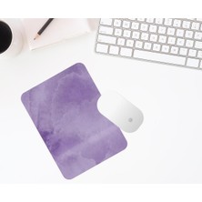 Hediye Labs Pastel Mor Renkli Bilek Destekli Mouse Pad