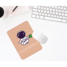 Hediye Labs Astronot Baskılı Bilek Destekli Mouse Pad
