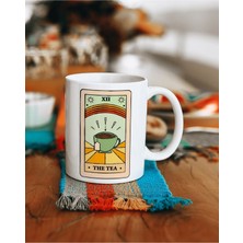 Tarot Kartı Tea Baskılı Kupa Bardak