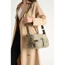 Monalisa Home  Lüks Figürlü Gösterişli  Bol Bölmeli Çapraz Çanta