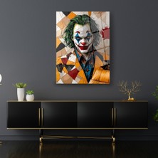 Glitglass Cam Tablo - Sanatsal Joker Portresi