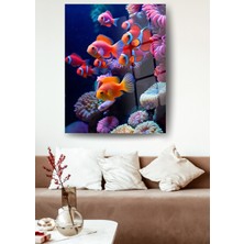 Glitglass Cam Tablo - Akvaryumun Sakinl