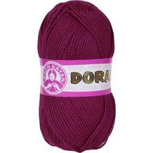 Neonova 1 Adet Dora El Örgü Ipi Yünü 100 gr 103 Mürdüm