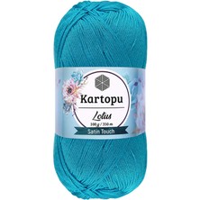 Neonova 1 Adet Lotus Bikini Büstiyer Bluz Örgü Ipi  K512 Turkuaz