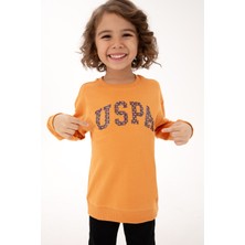 U.S. Polo Assn. Erkek Çocuk Bakır Bisiklet Yaka İnce Sweatshirt 50316527-VR182