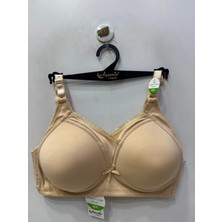 Nergiz Kadın Desteksiz Toparlayıcı Dantel Detaylı Ten Sütyen