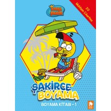 Eksik Parça Yayınları Kral Şakir Şakirce Boyama Kitabı - 1