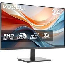 E2412F 24 Inç Monitör Full Hd, 100 Hz, 5ms, Göz Konforu, Srgb%99 Farbumfangs, (1920 x 1080, Hdmı, Vga, Neigbar, Vesa 75X75)