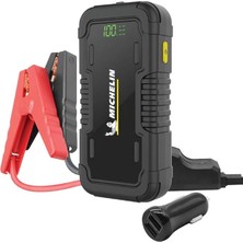 MJS80 12VOLT 1000AMP Lityum Polimer Akü Takviye + Powerbank + LED Lamba