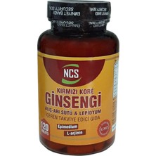 Ncs Kırmızı Kore Ginsengi Alıç Arı Sütü Lepidyum 120 Tablet