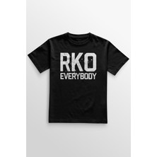 Kendim Seçtim Siyah T-Shirt Randy Orton Rko Everybody Wwe Fight Güreş Gym Spor Baskılı Tişört