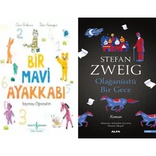 Alfa Yayınları Bir Mavi Ayakkabı – Saymayı Öğrenelim + Olağanüstü Bir Gece