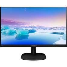 23.8 243V7QJABF/01 IPS 4ms 75MHZ 1xvga 1xhdmi 1xdp Fhd 1920X1080 Hoparlör Flicker-Free Vesa