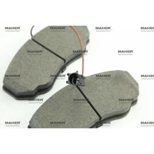 Maher FREN BALATA DUCATO 2002-2006 / JUMPER 2 2002-2006 / BOXER 2 (FİŞLİ UZUNLUK 140.5MM) ÖN 77364862