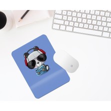 Hediye Labs Panda Baskılı Bilek Destekli Mouse Pad
