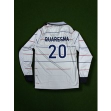 North Stand Nostaljik Barcelona Quaresma 2003 Sezonu Uzun Kol Forma