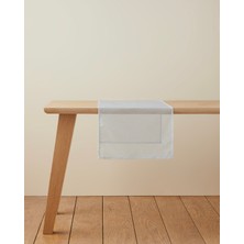 English Home Nour Runner 45x145 cm Silver