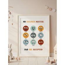 Fuart.Co My Feelings Matter Dijital Baskı Poster V2 (Çerçevesiz) AFFU