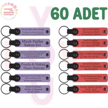 Miawiki Mor Menekşe & Nar Çiçeği, 60’lı Set, Kişiye Özgü Anahtarlık, Sosyal Sorumluluk Projesi Hediyesi