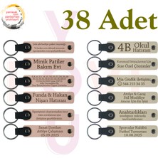 Miawiki Pudra & Sütlü Kahve, 38’li Set, Kişiselleştirilebilir Hatıra, Doğum Günü Organizasyonlarına Sürpriz