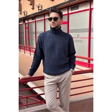 İnpool Erkek, Tam Balıkçı Yaka, Yünlü, Old Money Culture, Kazak PLTK16