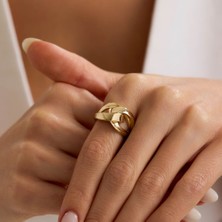 Sembol Gold Aurora Flow 14 Ayar Altın Yüzük