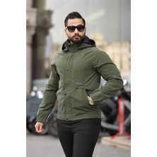 İnpool Çıkarılabilir Kapüşonlu, Regular-Fit, Suya Karşı Dayanıklı, Rüzgarlık, Yağmurluk USE527