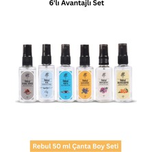 Rebul Dark + Ice + Lavanda + Bouquet + Aqua + Mandarina Kolonya 50 ml