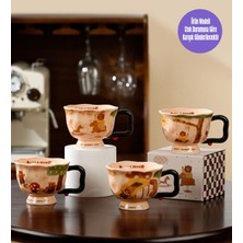 Giftmoda Küçük Ayıcık Temalı Seramik Kupa