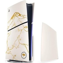 Sony Playstation 5 CD Versiyon Ghost Of Yotei Sınırlı Sürüm Altın - Beyaz Renk Tek Kollu Oyun Konsolu
