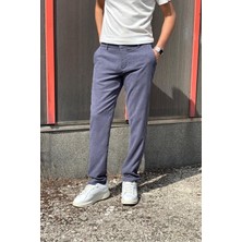 İnpool Erkek, Bel Lastikli, Dokuma Kadife, Regular-Fit, Old Money Culture, Pantolon 305