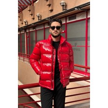 İnpool Hi-Quality, Çift Yönlü Fermuar, Regular Fit, Rüzgar ve Su Geçirmez, Parlak Şişme Mont 24USEC2475