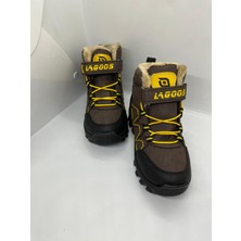 Erkek Bot Içi Yünlü Su Geçirmez Kaymaz Taban