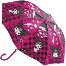 Benitto Kids Koruma Kılıflı Lisanslı Pembe Kuromi Çocuk Şemsiyesi BNT159