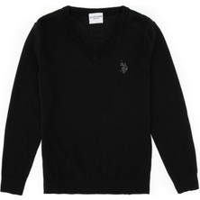 U.s. Polo Assn. Erkek Çocuk Siyah Kazak /triko 50315611-VR046