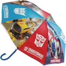 Benitto Kids Koruma Kılıflı Lisanslı Lacivert Transformers Çocuk Şemsiyesi BNT159