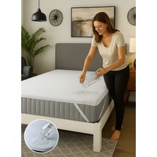 Miabella Home Sıvı Geçirmez Alez Havlu Yatak Koruyucu Elastik Bant 15196