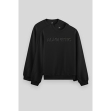 Tommy Life Rahat Form O Yaka 2li Paket Siyah Erkek Sweatshirt - 88020