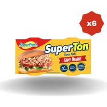 Superfresh Super Fresh Ton Balığı 2’li 135 gr - (6 Adet)
