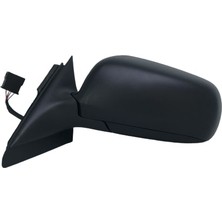 Spj Dış Dikiz Aynası Audi A4 1994 - 2000 Elektrikli, Isıtmalı, Manuel Katlanır, Siyah Kapak, 5 Pin