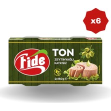Fide Ton Balığı 2’li Zeytinyağlı 160 gr - (6 Adet)