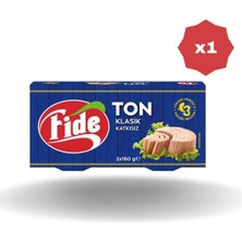 Fide Ton Balığı 2’li Klasik 160 gr - (1 Adet)