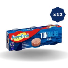 Superfresh Super Fresh Ton Balığı 3’lü 75 gr - (12 Adet)