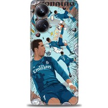 Realme 10 Pro Plus Kılıf Hd Baskılı Kılıf + Seramik Tam Kaplayan Ekran Koruyucu 1