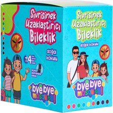 Bye Bye Mosquito Bye Bye Mosquoito Yeni Nesil Sivrisinek Bilekliği Stant 12 Adet