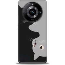 Realme 11 Pro Plus Kılıf Hd Baskılı Kılıf + Seramik Tam Kaplayan Ekran Koruyucu 67