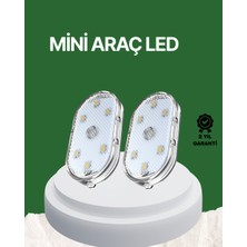 Zero Land Techmrt Dokunmatik Sensörlü Şarjlı Araç Içi Ambiyans Aydınlatma