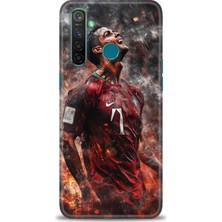 Realme 5 Pro Kılıf Hd Baskılı Kılıf + Seramik Tam Kaplayan Ekran Koruyucu 8