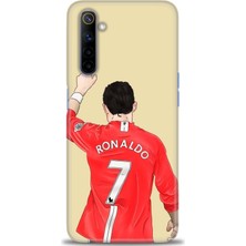 Rulet Realme 6 Kılıf Hd Baskılı Kılıf + Seramik Tam Kaplayan Ekran Koruyucu 3